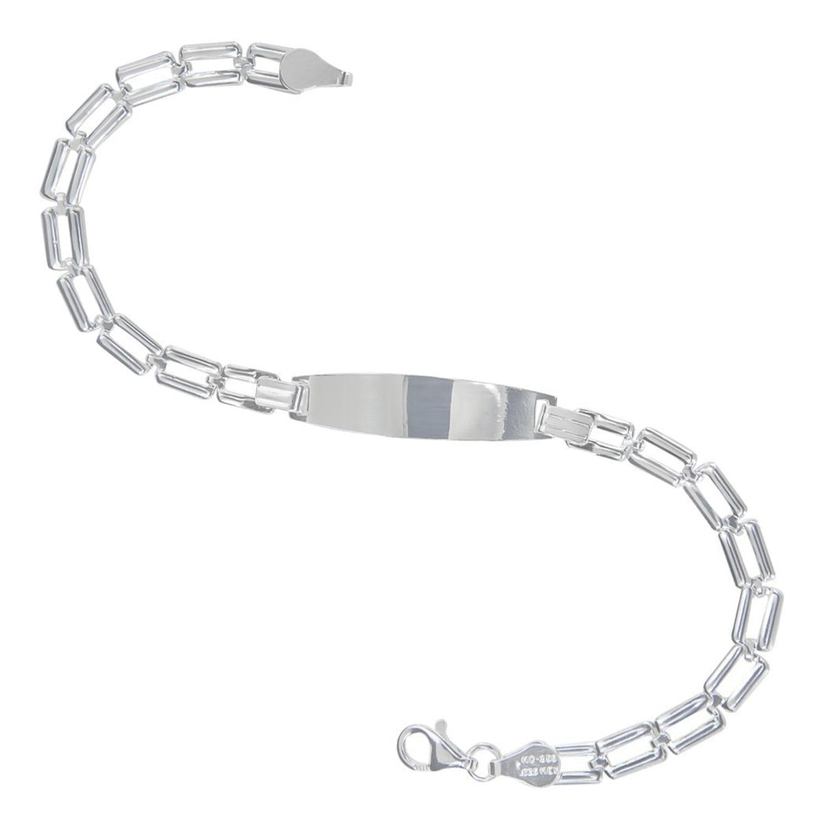 Pulsera Esclava De Plata Ley 925 Para Niña