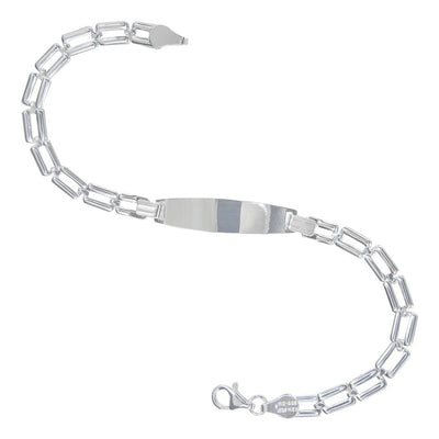 Pulsera Esclava De Plata Ley 925 Para Niña