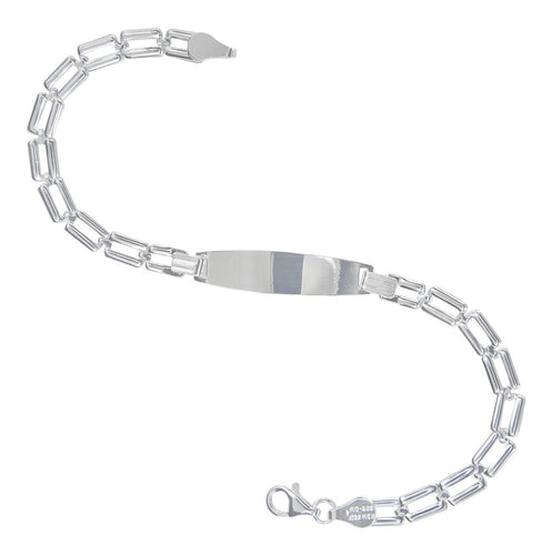 Pulsera Esclava De Plata Ley 925 Para Niña