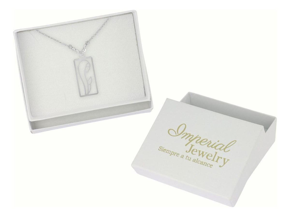 Collar De Madona De Plata 925 Con Bola Diamantada De 45 Cm
