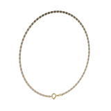 Pulsera de Oro 10K Estilo Italiano Valentino | Brazalete Delicado en Oro Amarillo o Tricolor
