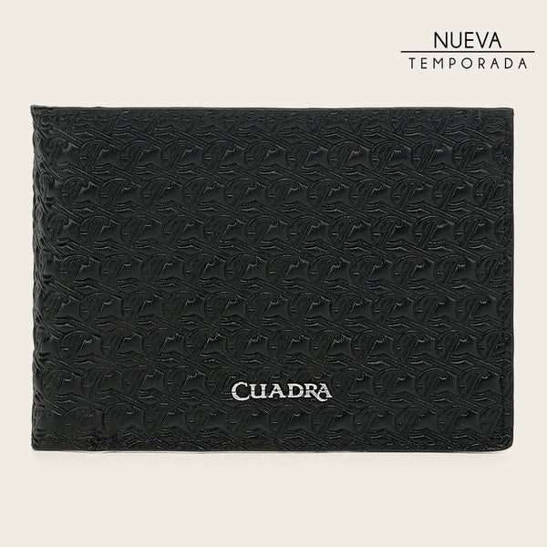 Cartera Bifold para Caballero en Piel Genuina de Bovino Azteca con Bloqueo RFID