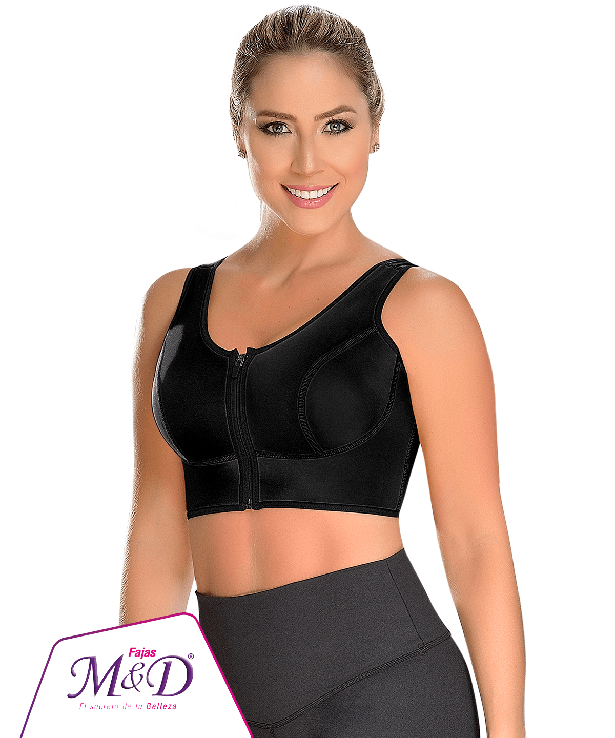 Brasier deportivo con mayor cobertura en la espalda B0521 de M&D®