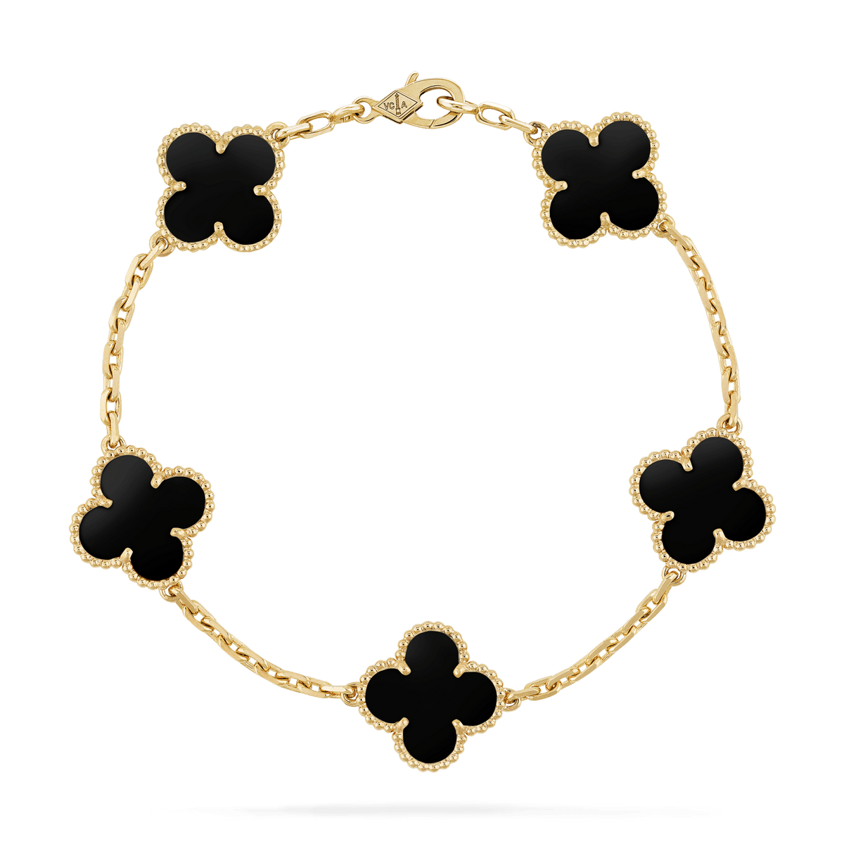 Brazalete Alhambra Gold Ònyx