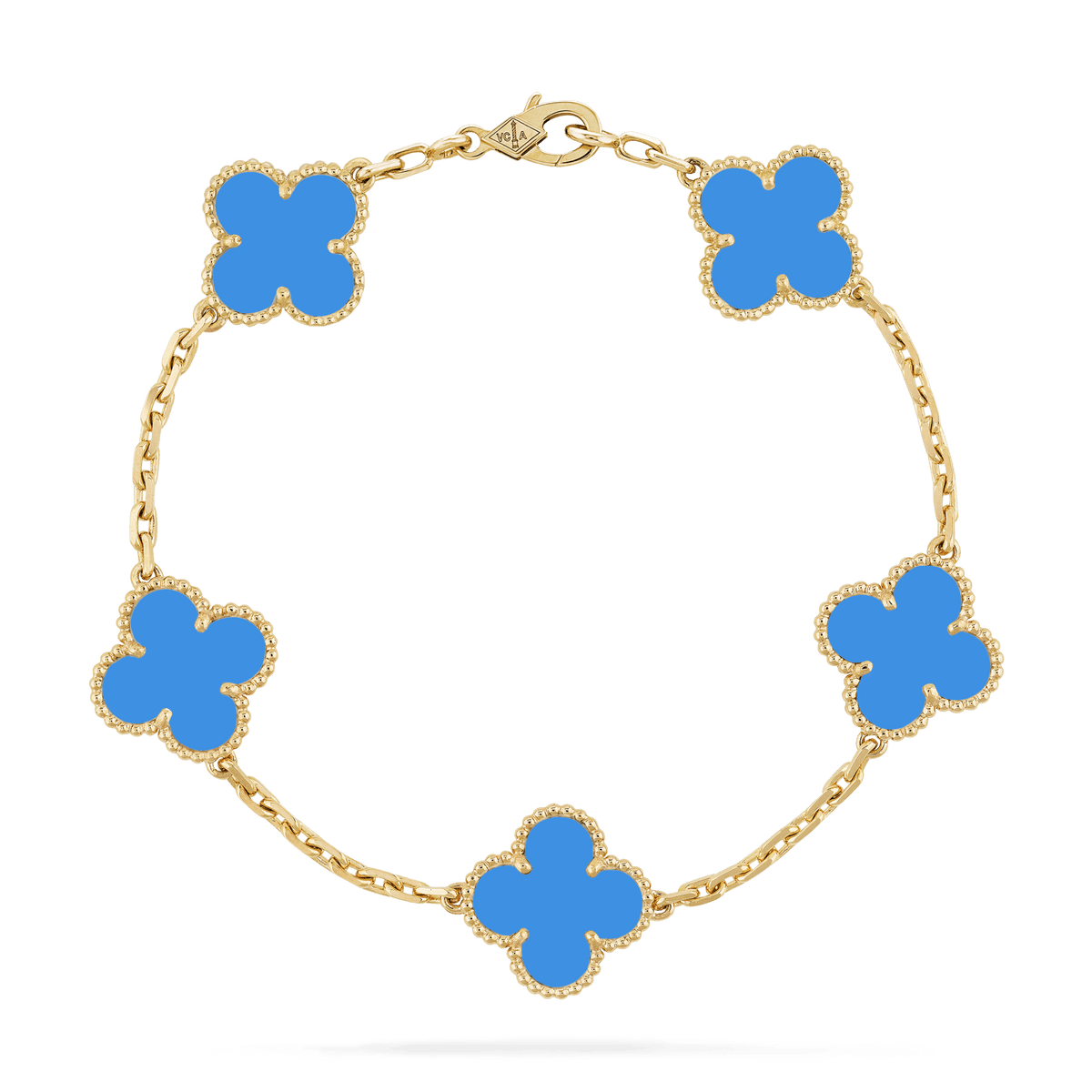 Brazalete Alhambra Àgata Azul