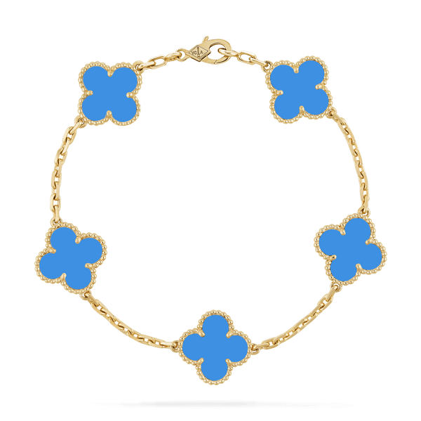 Brazalete Alhambra Àgata Azul