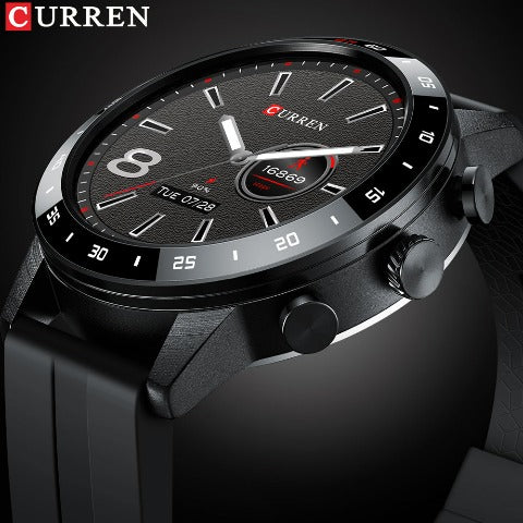 Smartwatch Curren CUR-219 Deportivo IP68 con Llamadas Bluetooth y Monitoreo Cardíaco