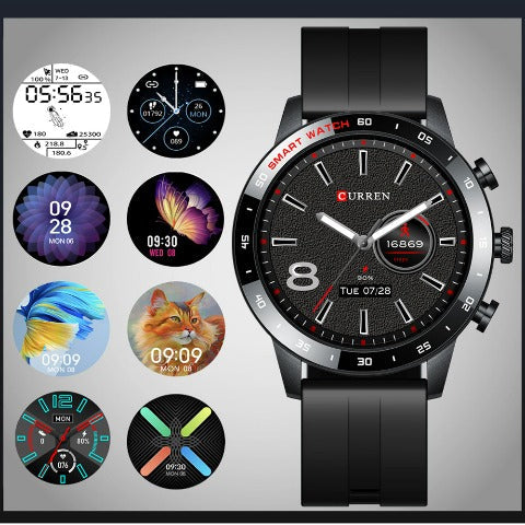 Smartwatch Curren CUR-219 Deportivo IP68 con Llamadas Bluetooth y Monitoreo Cardíaco