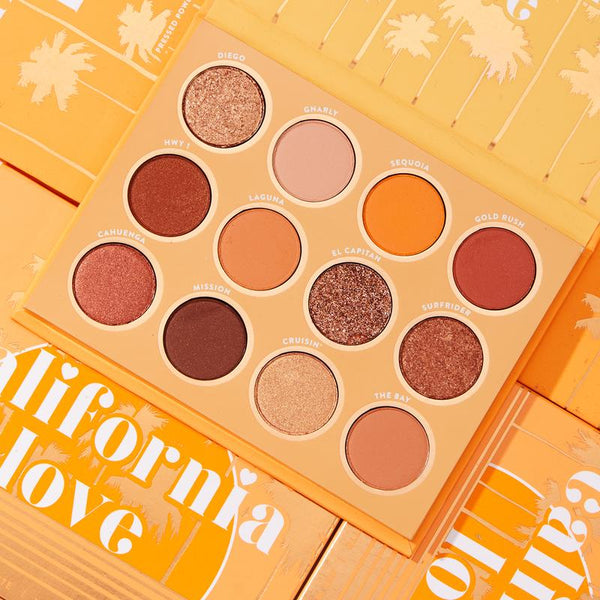 COLOURPOP CALIFORNIA LOVE PRESSED POWDER PALETTE