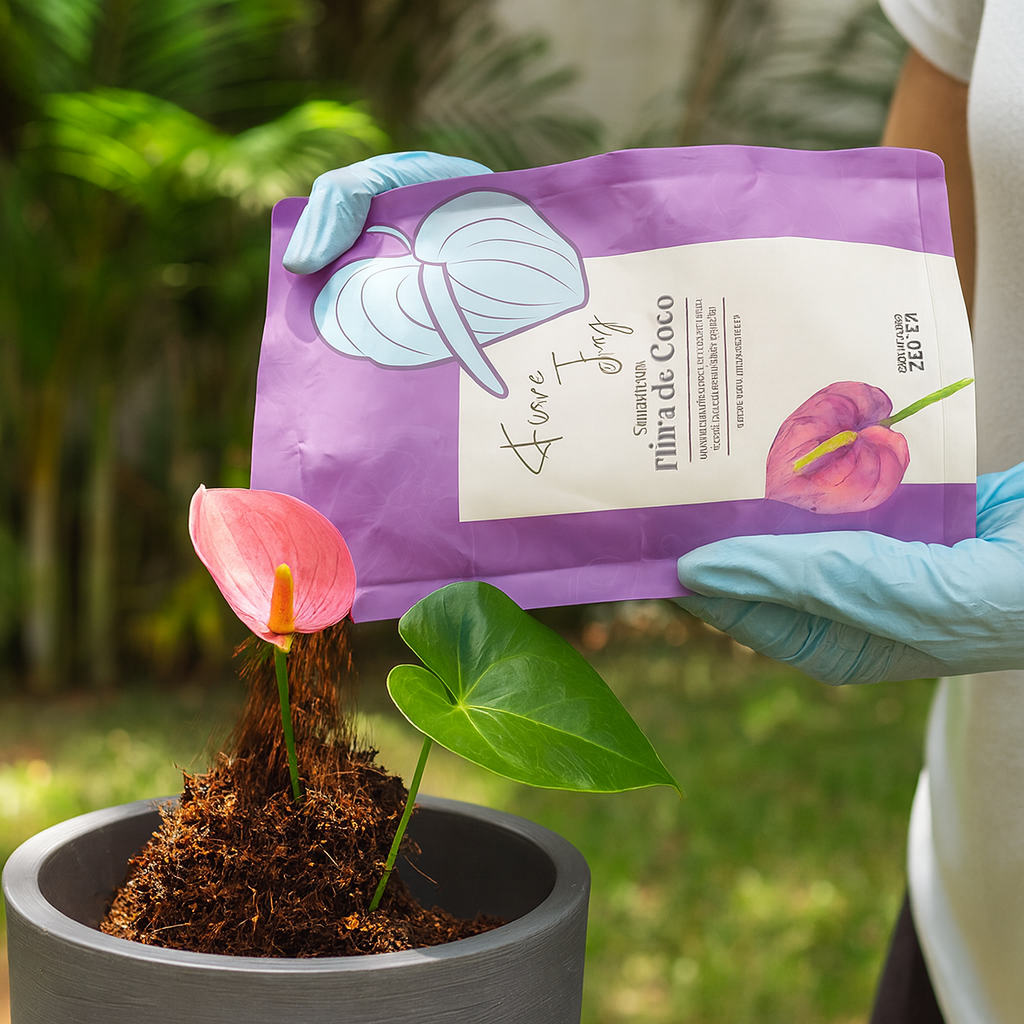 Fibra de Coco Natural - Sustrato para Plantas de 350 Gr