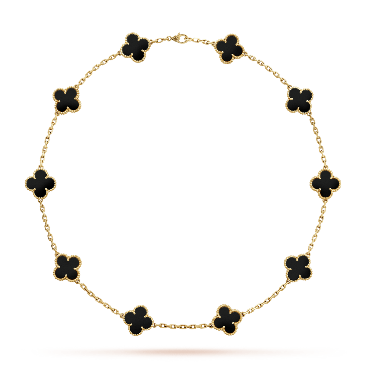 Collar Alhambra 10/20 motif Black