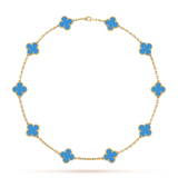 Collar Alhambra 10/20 motif Blue