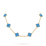 Collar Alhambra 10/20 motif Blue