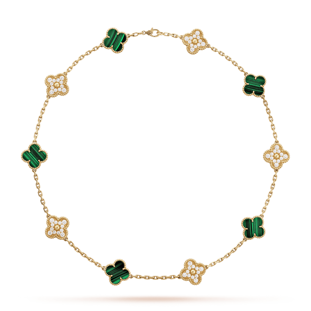 Collar Alhambra 10/20 motif Green