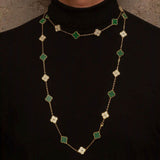 Collar Alhambra 10/20 motif Green