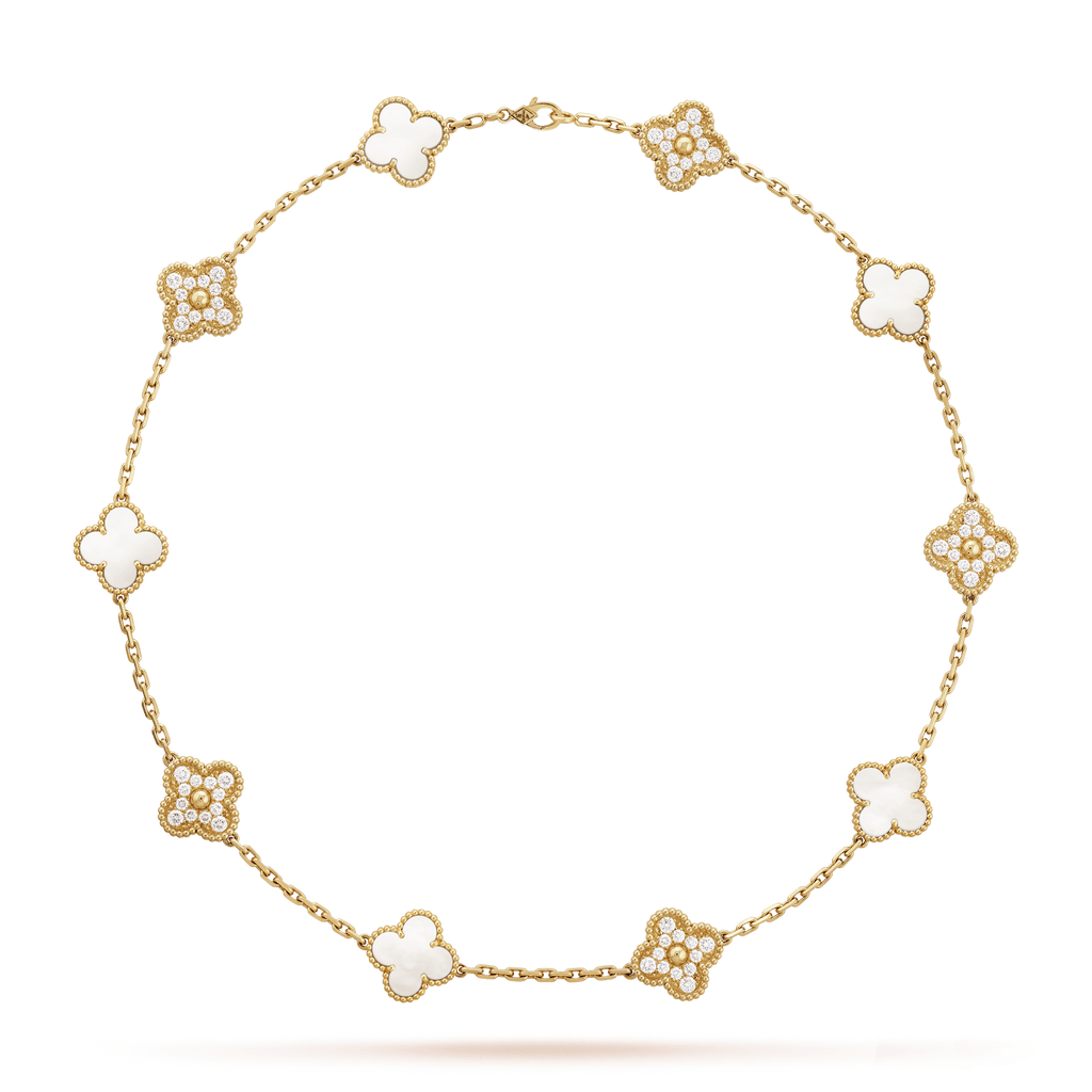 Collar Alhambra 10/20 motif Pearl
