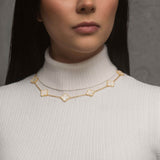Collar Alhambra 10/20 motif Madre Perla