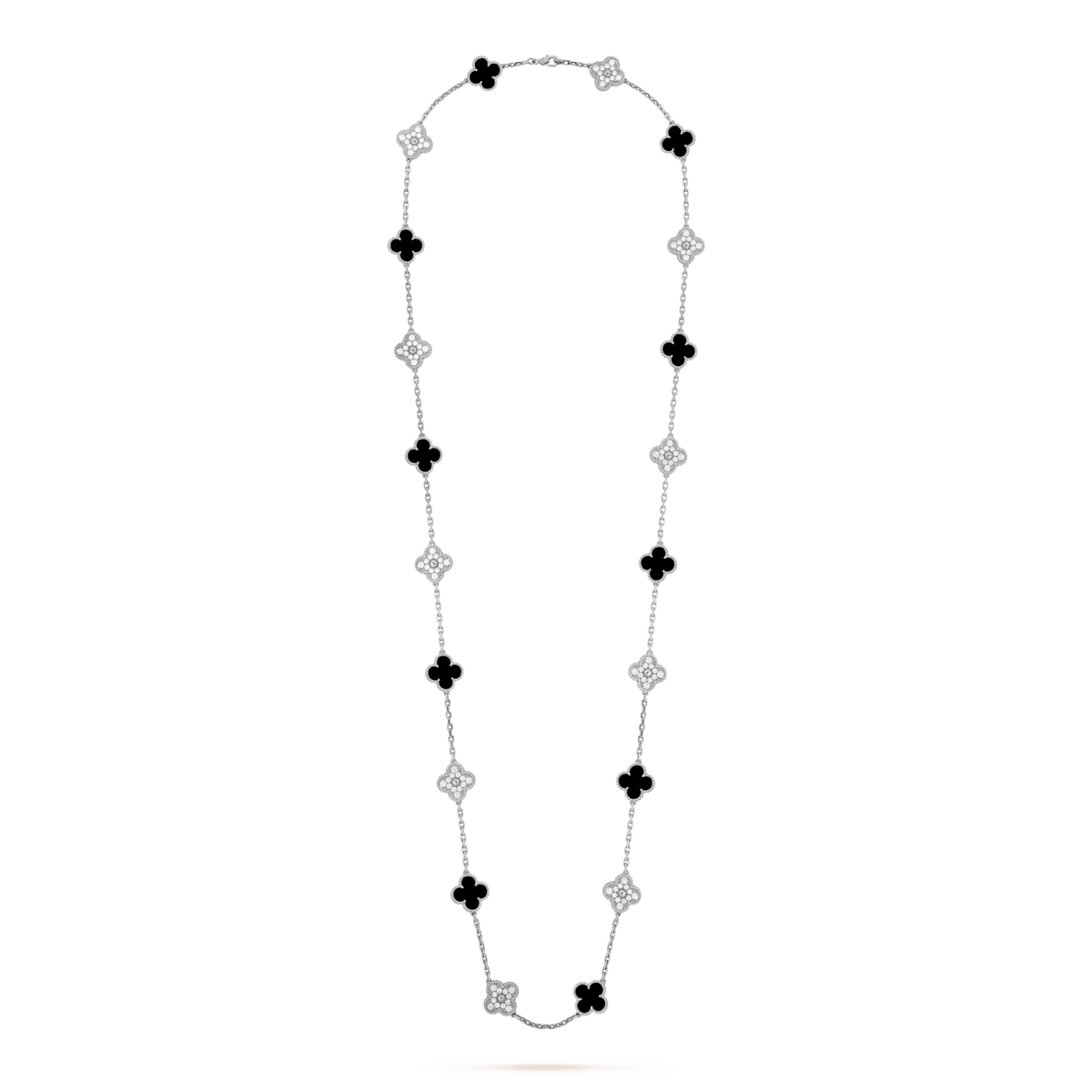 Collar Alhambra 10/20 motif Black