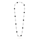 Collar Alhambra 10/20 motif Black