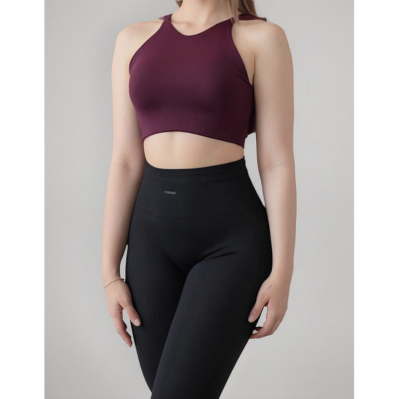 Blusa Top Manga Corta Lycra Deportiva Gala Sport Wo Lineas