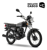 Motocicleta De Trabajo Italika Ft125 Negra