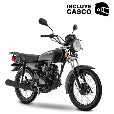 Motocicleta De Trabajo Italika Ft125 Negra