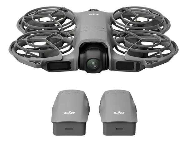 DJI Neo 2 Vuela Más combo solo dron, dron con cámara 4K, despegue y aterrizaje en la palma, control gestual, ActiveTrack, detección de obstáculos omnidireccional, dron para principiantes, 3 baterías