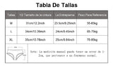 5 Piezas Panties De Algodón Para Mujer Talla Grande