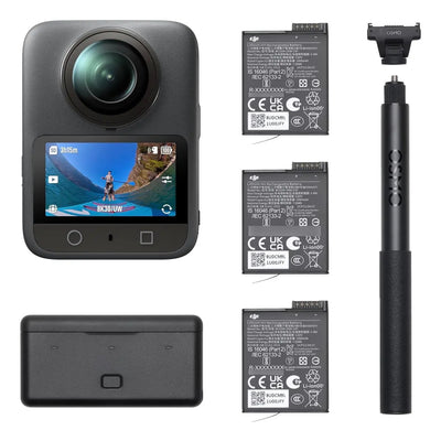 Dji Osmo 360 Combo Aventura, 8k 3 Baterías (reacondicionado)