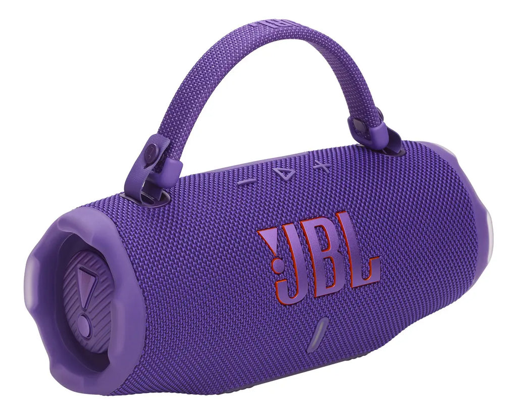 Bocina JBL Charge 6 JBLCHARGE6BLKAM portátil con bluetooth waterproof morado