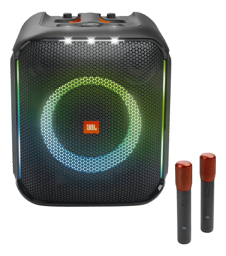 Bocina Jbl Partybox Encore 2da Generacion Portátil Bluetooth + Regalo 2 Microfonos