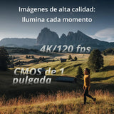 DJI Pack Creadores Osmo Pocket 3 Negra DJI Mic 2 Cámara para Vlogs 4K 120 fps CMOS 1" Estabilización en 3 Ejes Seguimiento de Caras y Objetivos Enfoque Rápido