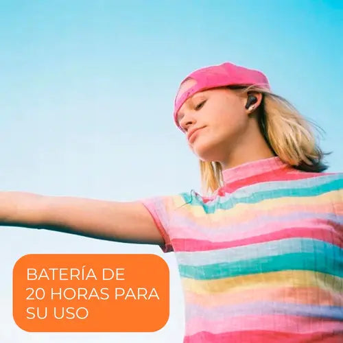 Audífonos Deportivos Jbl Vibe 200TWS Con Estuche De Carga Color Blanco