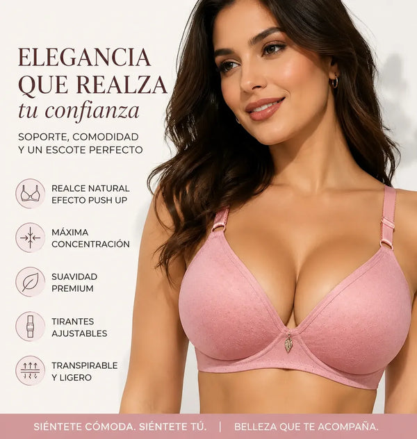 Paquete 6 Brassier Sin Varillascomodo Y Moderno Respirable