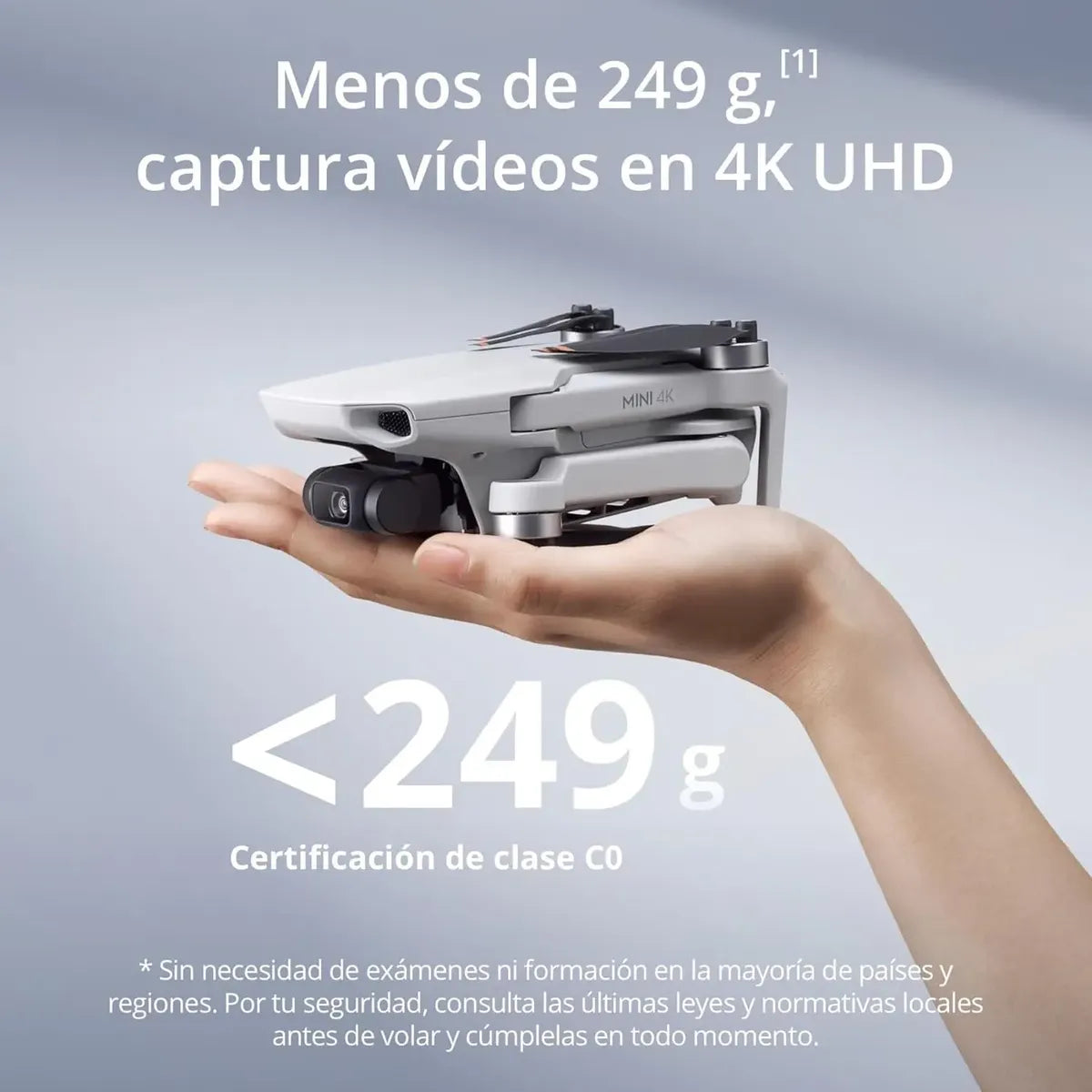 Dji Dron Mini 4k Combo Vuela Más, 249g, (reacondicionado)