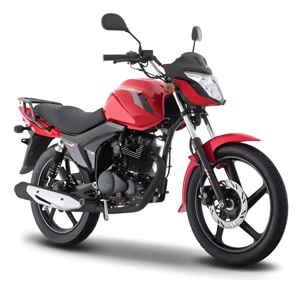 Motocicleta De Trabajo Italika Ft200 Roja