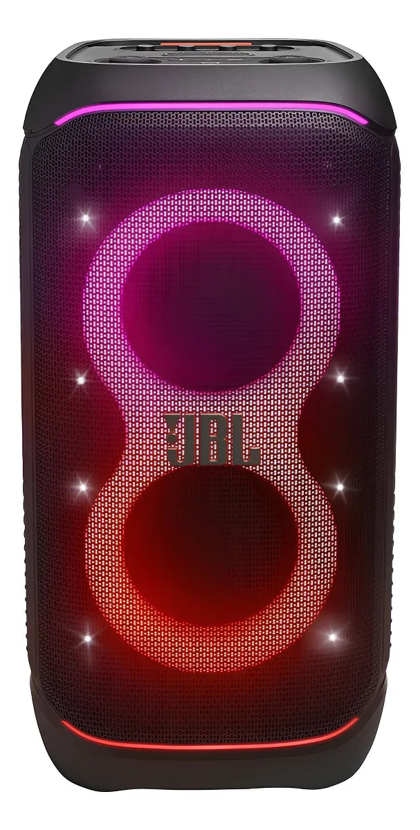 Bocina JBL PartyBox Stage 320 portátil Bluetooth waterproof negra