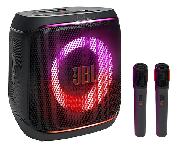 Bocina Jbl Partybox Encore 2da Generacion Portátil Bluetooth + Regalo 2 Microfonos