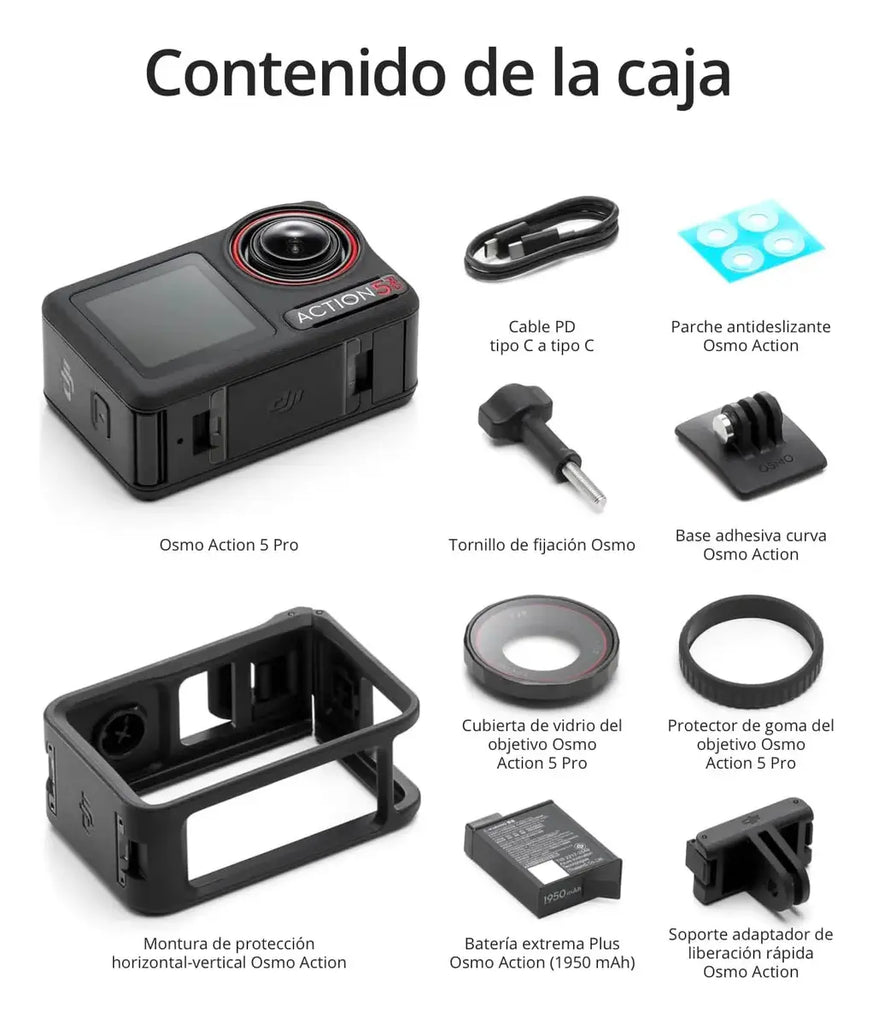 Dji Osmo Action 5 Pro Estándar Pack Cámara (reacondicionado)