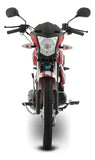 Motocicleta De Trabajo Italika Ft125 Ts Rojo Con Negro