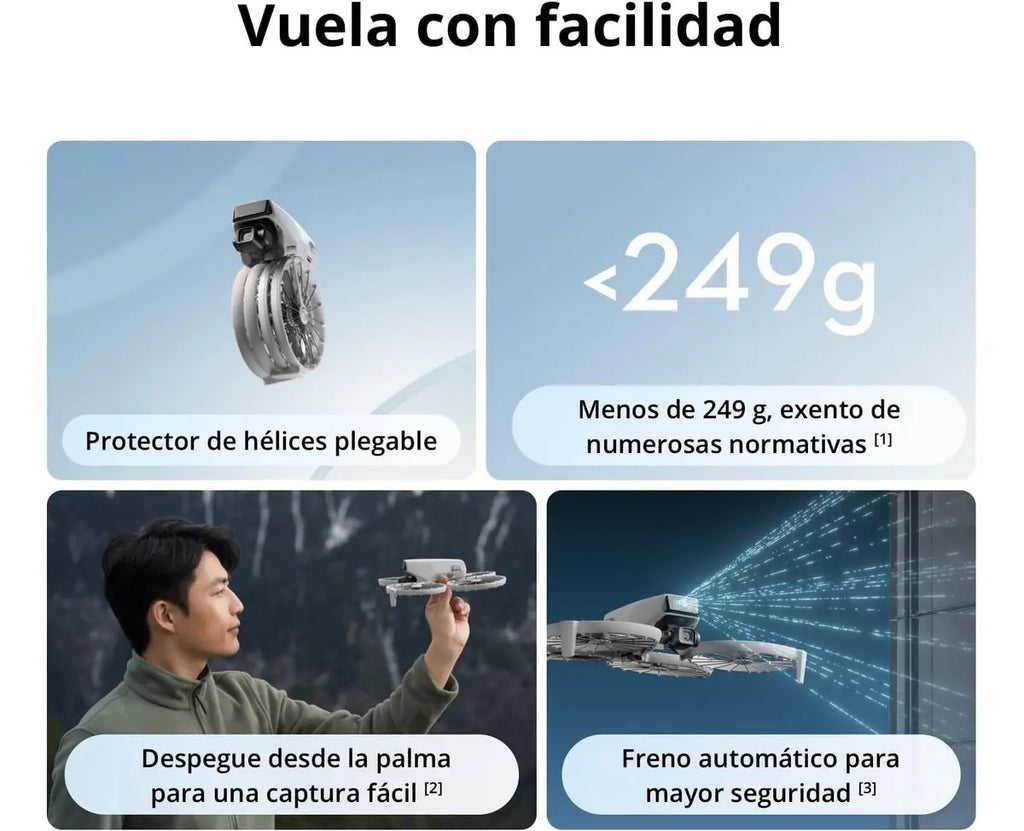 DJI Flip Drone (RC-N3) 4K UHD 31min Vuelo, <249g
