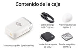 DJI Mic 2 Transmisor Inalámbrico con cancelación de Ruido Inteligente, 14 Horas grabación Interna, 6 Horas batería, fijación magnética, Bluetooth