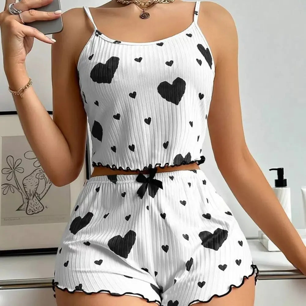 Pijama Dividido Sexy, Cómodo Y Elegante Para Mujer