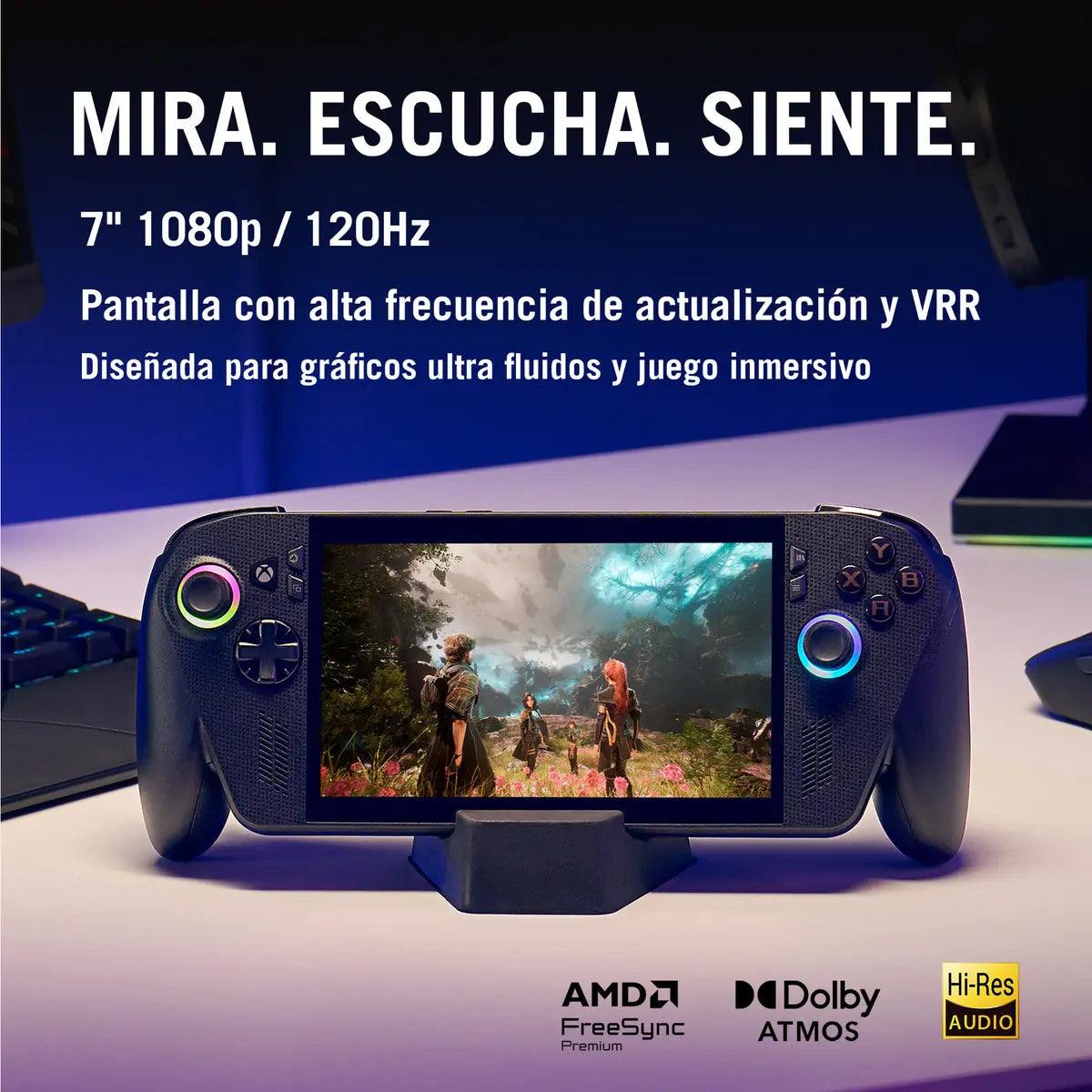 Consola Rog Xbox Ally Amd Ryzen Ai Z2 Extreme 24gb 1tbssd Negro
