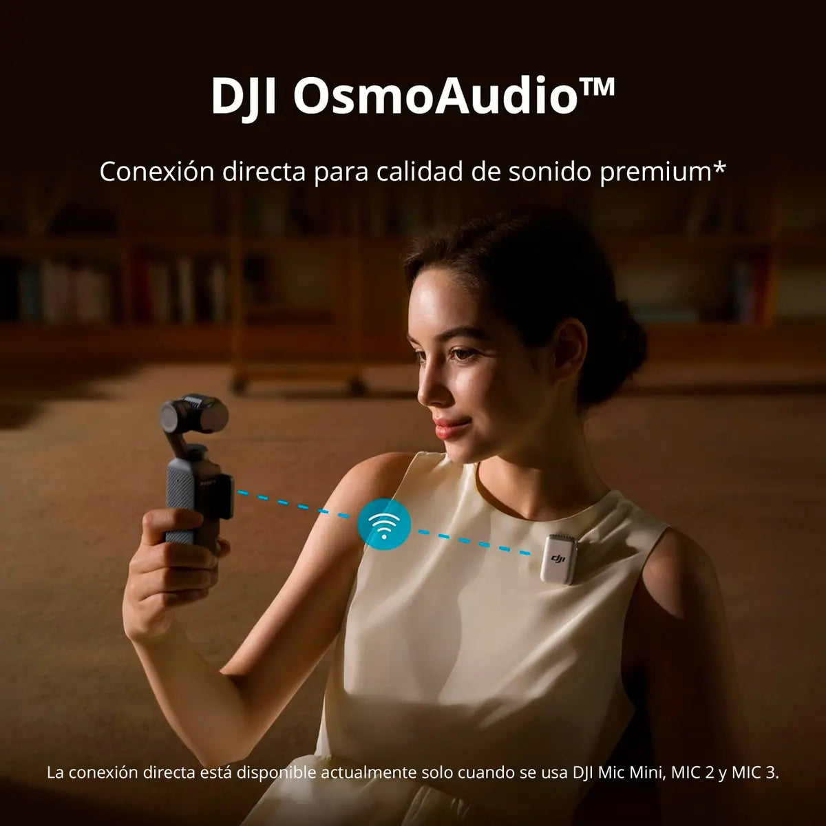DJI Pack Creadores Osmo Pocket 3 Negra DJI Mic 2 Cámara para Vlogs 4K 120 fps CMOS 1