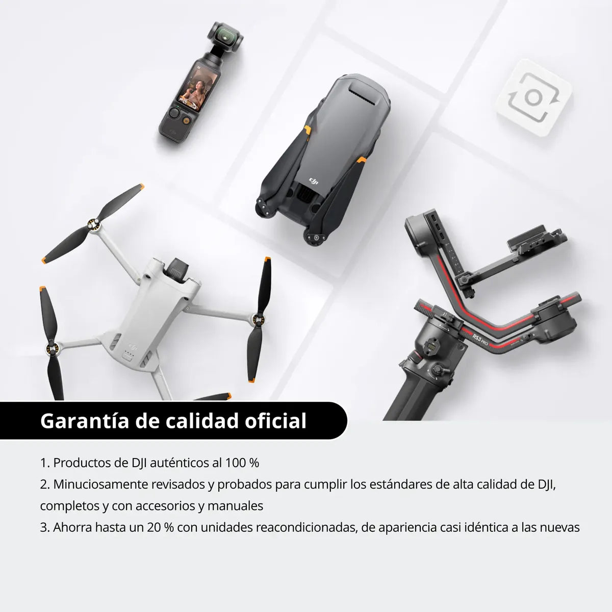 Dji Osmo 360 Combo Aventura, 8k 3 Baterías (reacondicionado)