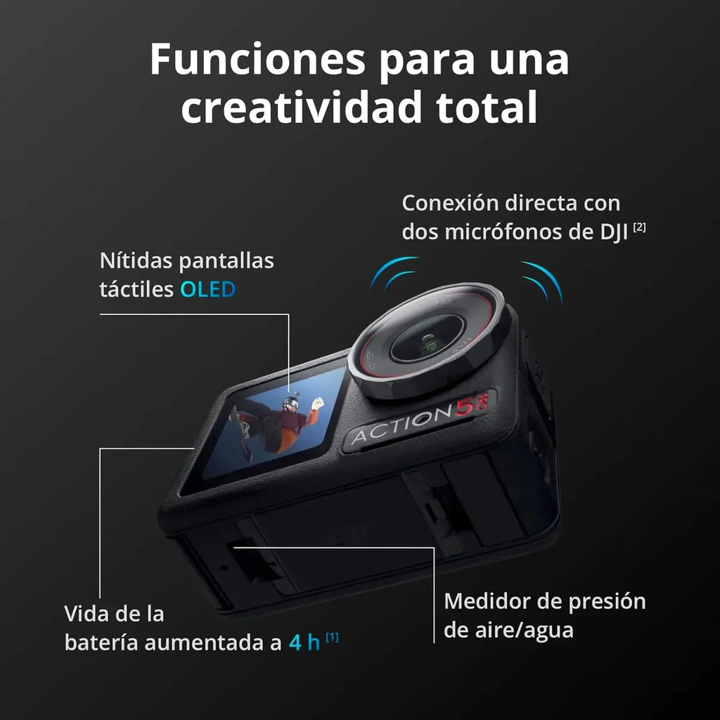 Dji Osmo Action 5 Pro Estándar Pack Cámara (reacondicionado)
