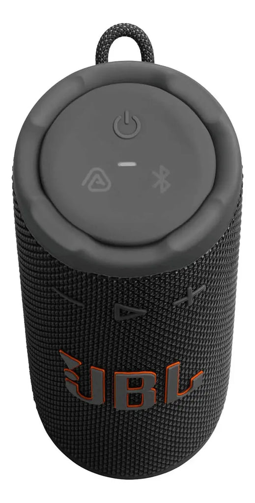 Parlante JBL Grip portátil con bluetooth waterproof negra