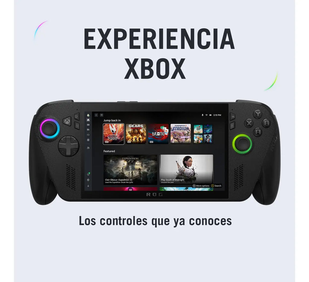 Consola Rog Xbox Ally Amd Ryzen Ai Z2 Extreme 24gb 1tbssd Negro