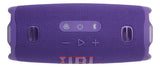 Bocina JBL Charge 6 JBLCHARGE6BLKAM portátil con bluetooth waterproof morado